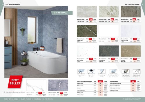 Click Here To Enlarge This Photo Of TradeFix Bathroom Panels